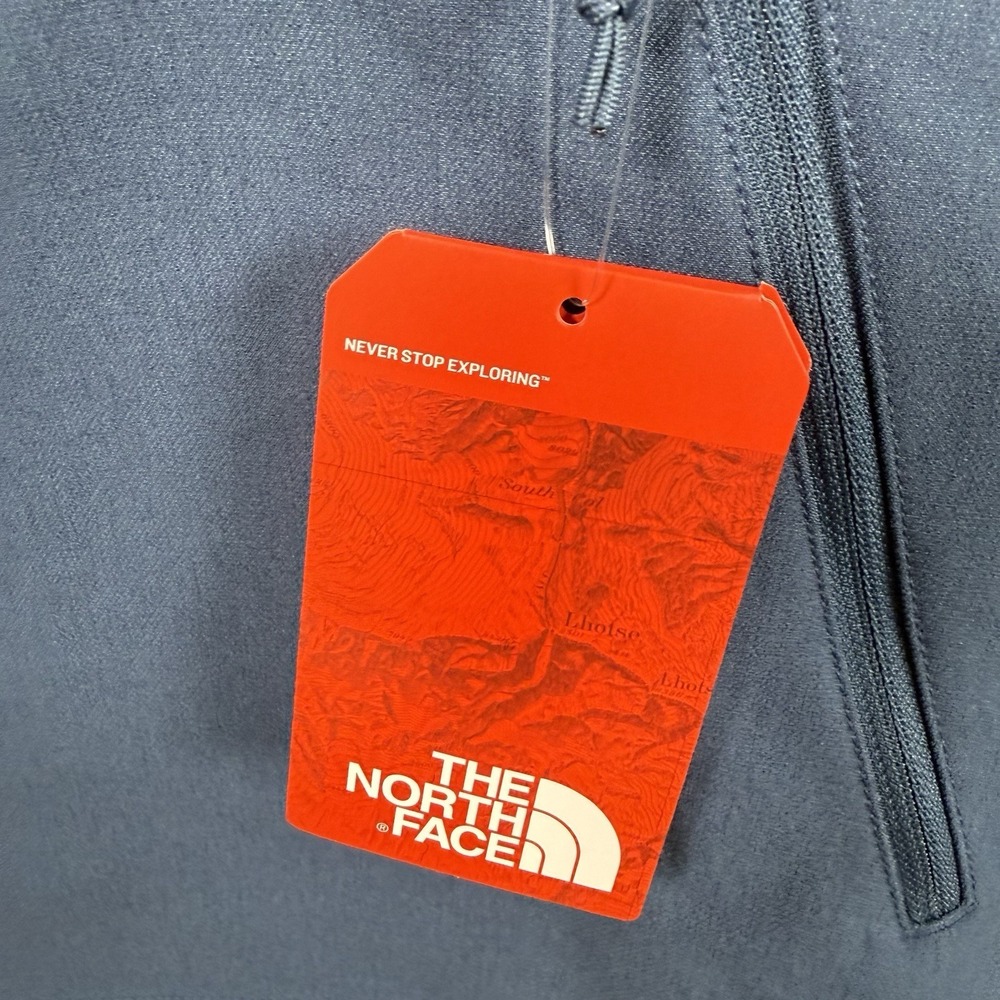 The North Face Men's Barr Lake Hooded Soft Shell Jacket XXL Shady Blue NWT *Logo - Picture 4 of 12